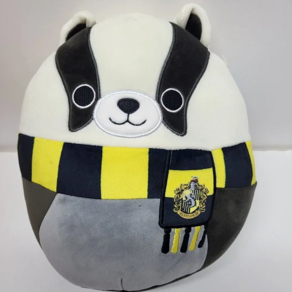 New Kellytoy‎ Squishmallows Harry Potter Hufflepuff Badger 10